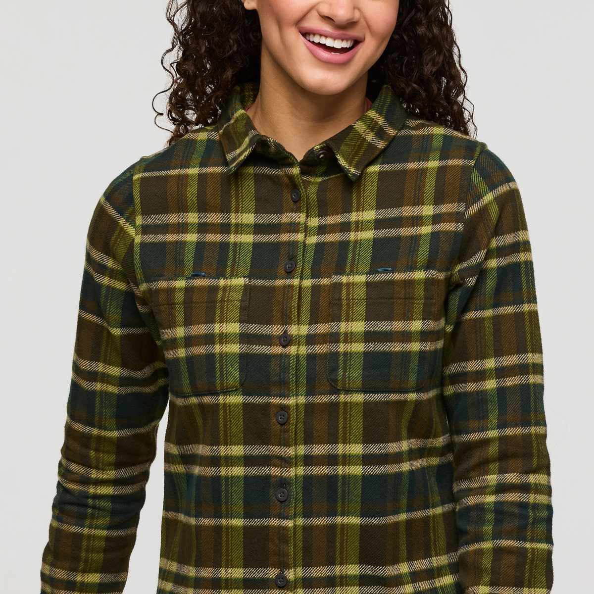 Mero Organic Flannel Shirt Women's | Comfortable Outdoor Top