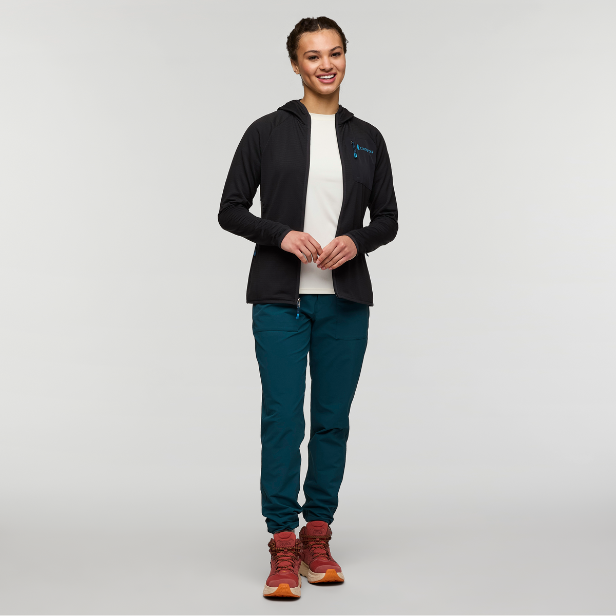 Otero Fleece Full-Zip Hooded Jacket Women's | Cozy Outdoor Layer