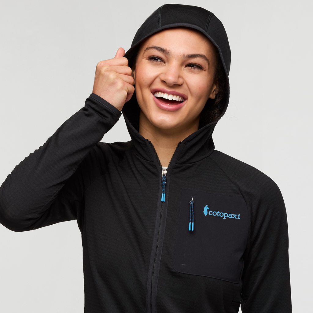 Otero Fleece Full-Zip Hooded Jacket Women's | Cozy Outdoor Layer