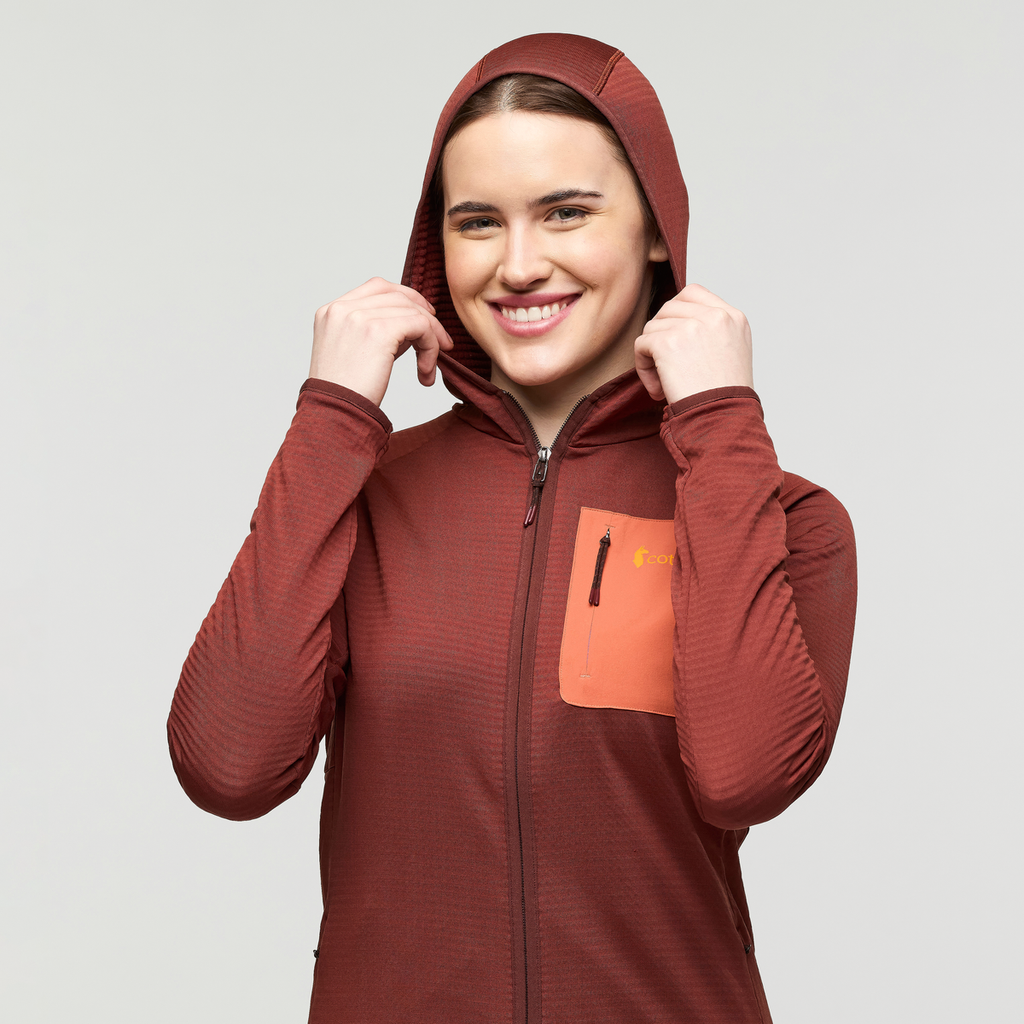 Otero Fleece Full-Zip Hooded Jacket Women's | Cozy Outdoor Layer