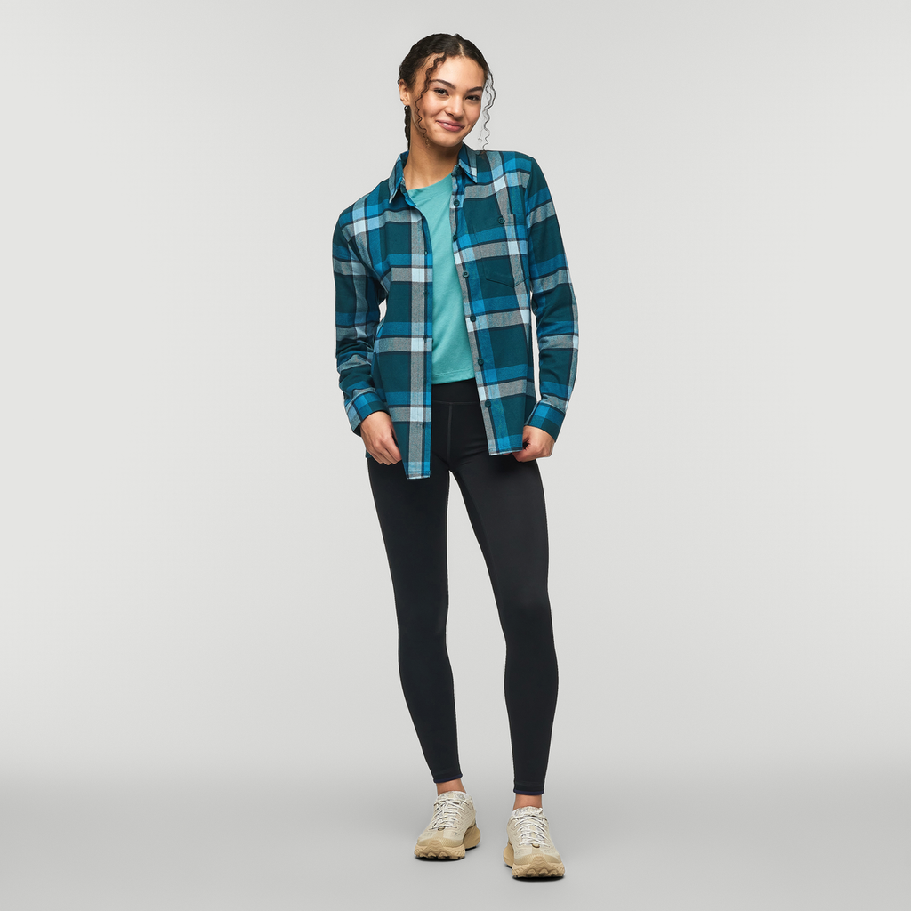 Quedo Flannel Shirt Women's | Comfortable Outdoor Top