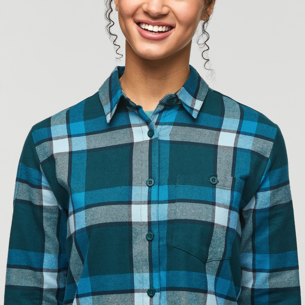 Quedo Flannel Shirt Women's | Comfortable Outdoor Top