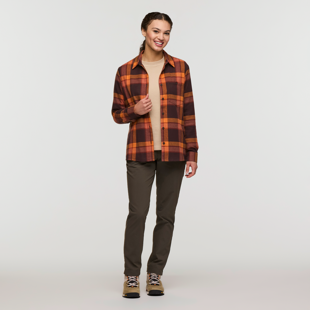 Quedo Flannel Shirt Women's | Comfortable Outdoor Top