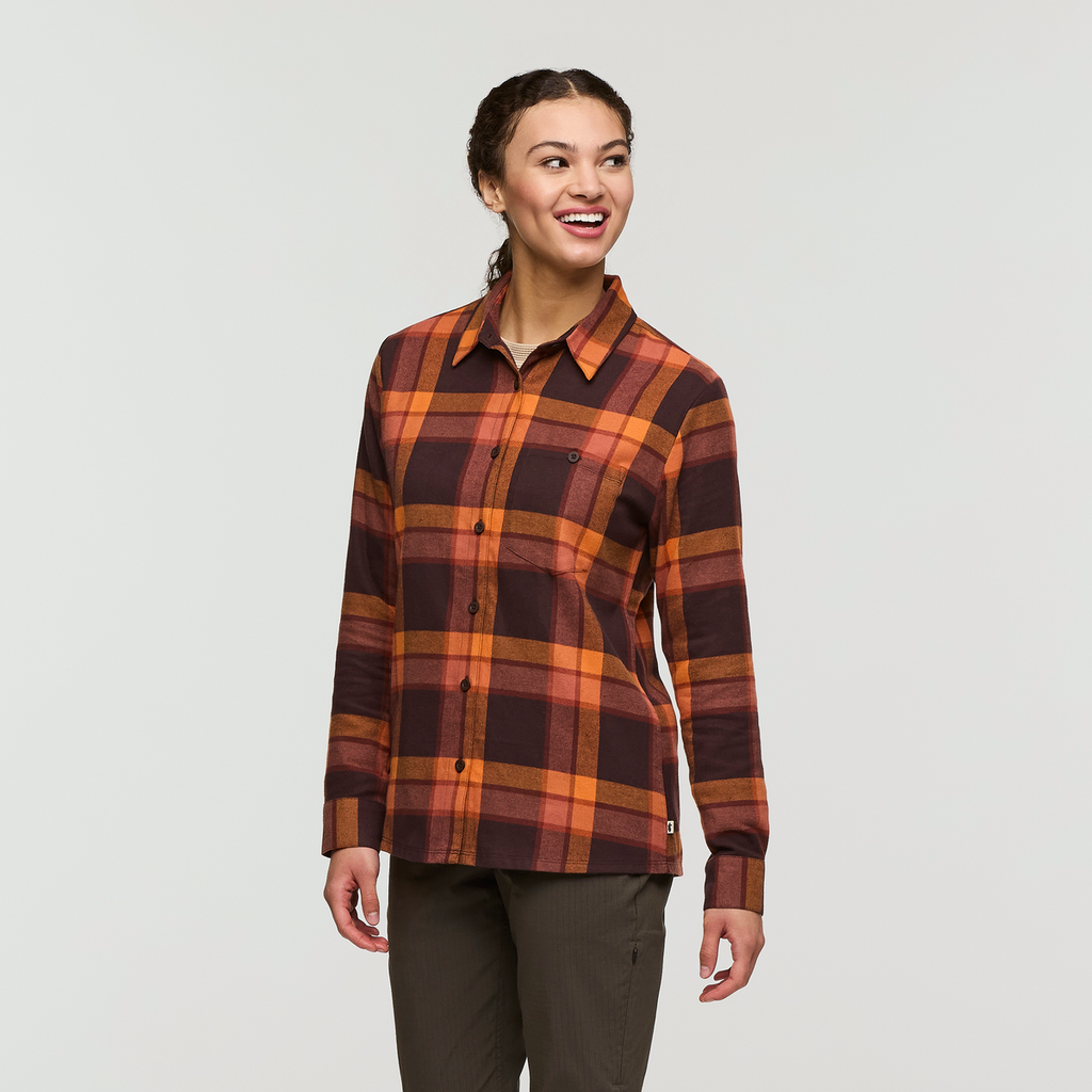 Quedo Flannel Shirt Women's | Comfortable Outdoor Top