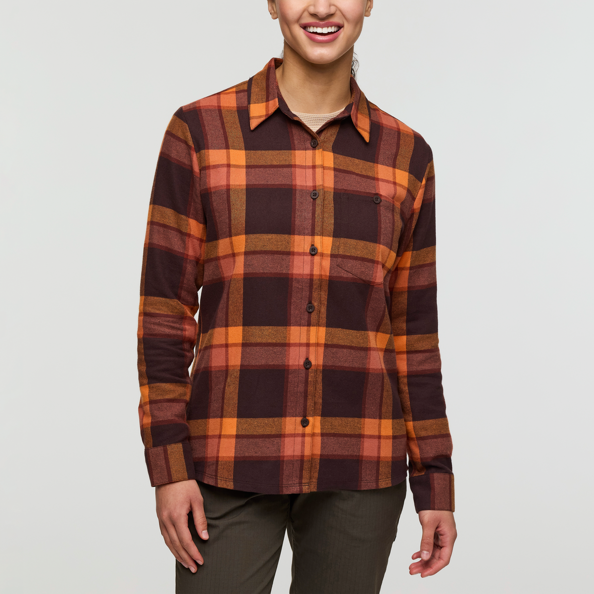 Quedo Flannel Shirt Women's | Comfortable Outdoor Top