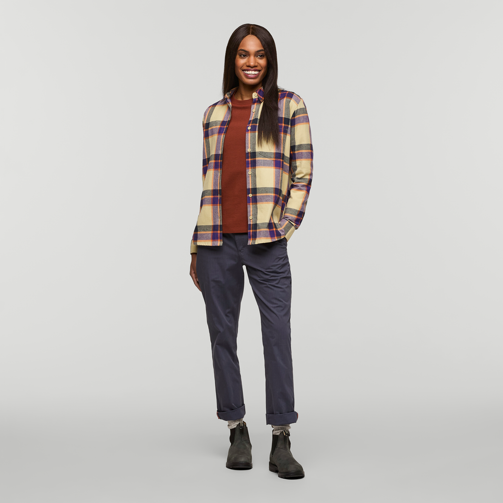 Quedo Flannel Shirt Women's | Comfortable Outdoor Top