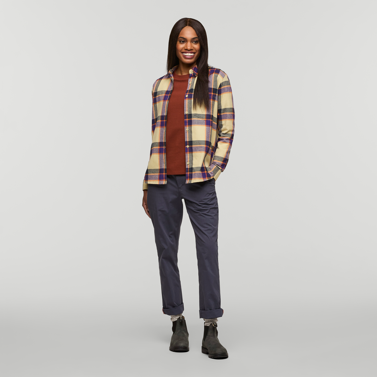 Quedo Flannel Shirt Women's | Comfortable Outdoor Top