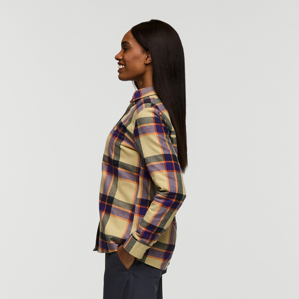 Quedo Flannel Shirt Women's | Comfortable Outdoor Top