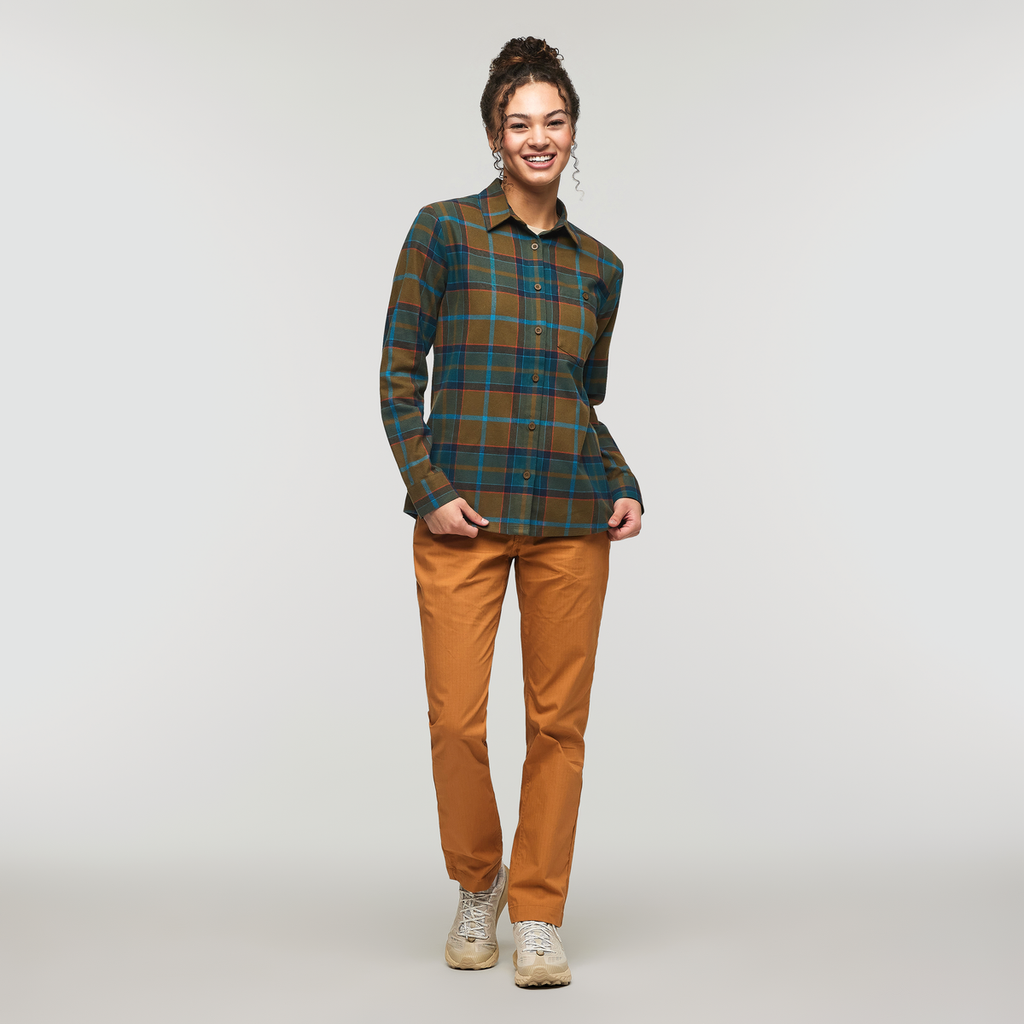 Quedo Flannel Shirt Women's | Comfortable Outdoor Top