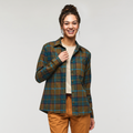 Quedo Flannel Shirt Women's | Comfortable Outdoor Top