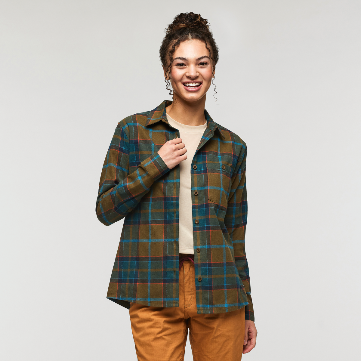 Quedo Flannel Shirt Women's | Comfortable Outdoor Top