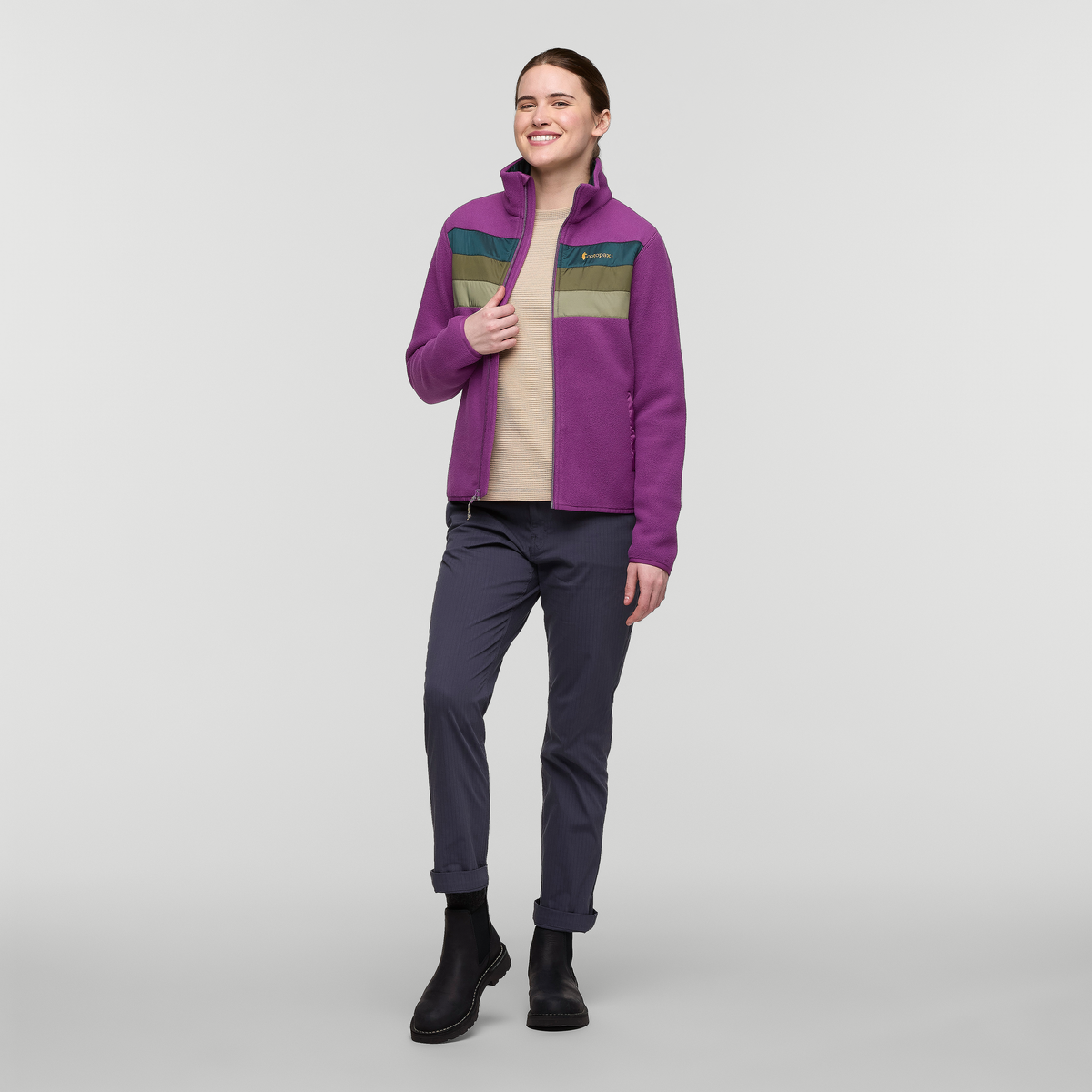 Teca Fleece Full-Zip Jacket Women's | Cozy Outdoor Layer