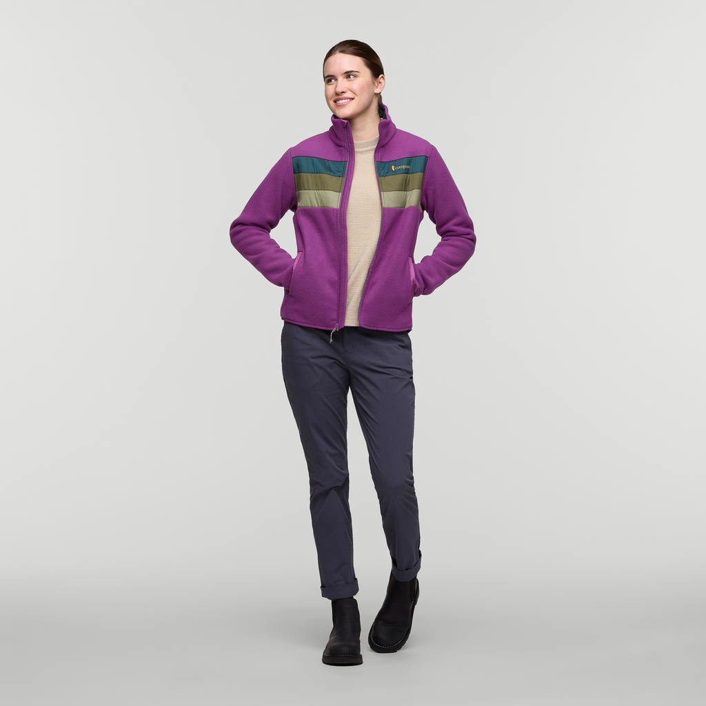 Teca Fleece Full-Zip Jacket Women's | Cozy Outdoor Layer