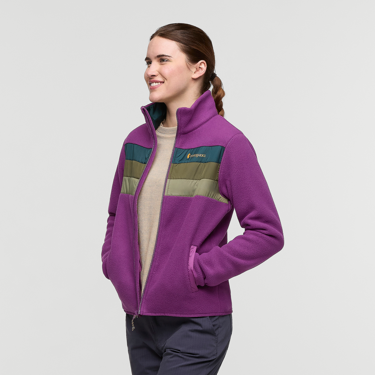 Teca Fleece Full-Zip Jacket Women's | Cozy Outdoor Layer