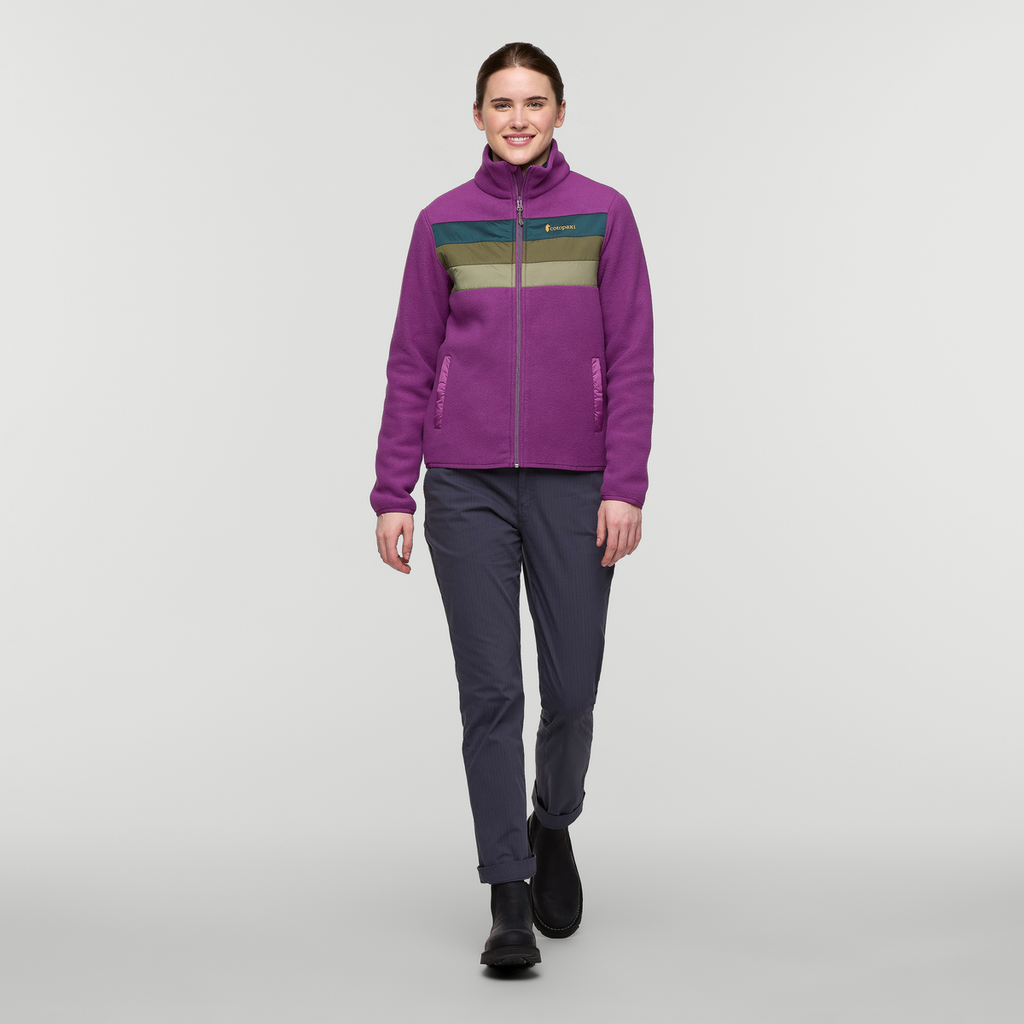Teca Fleece Full-Zip Jacket Women's | Cozy Outdoor Layer