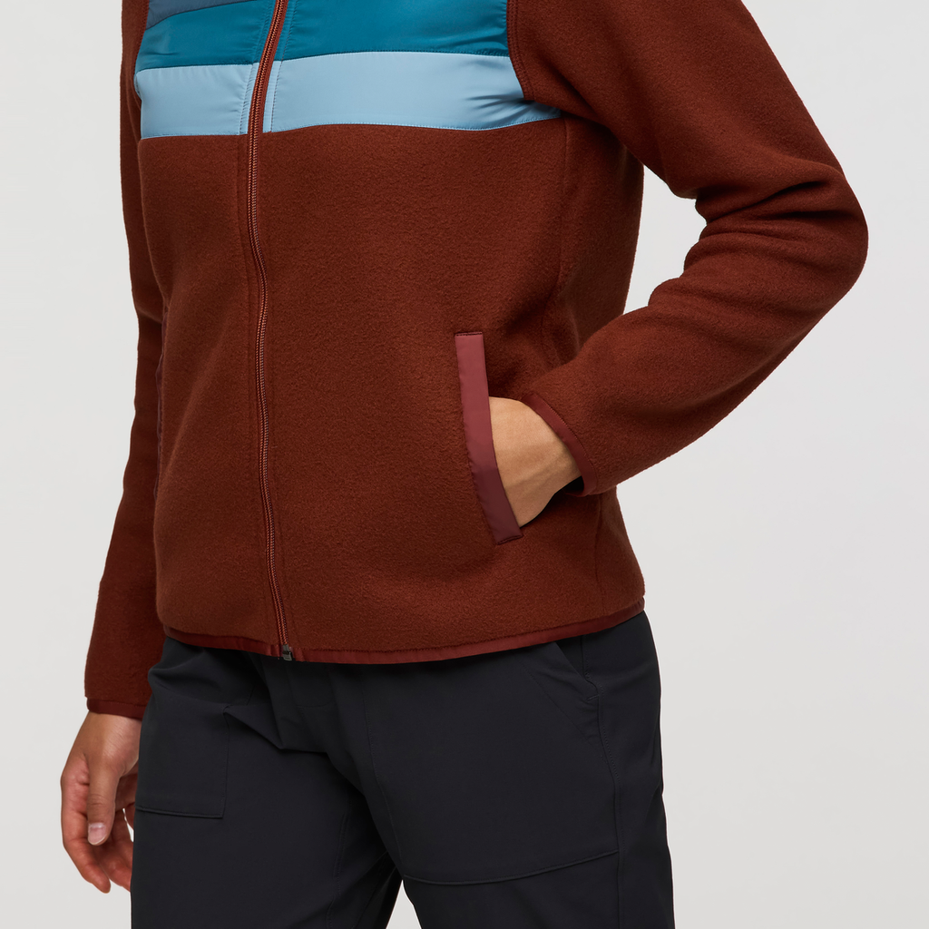 Teca Fleece Full-Zip Jacket Women's | Cozy Outdoor Layer