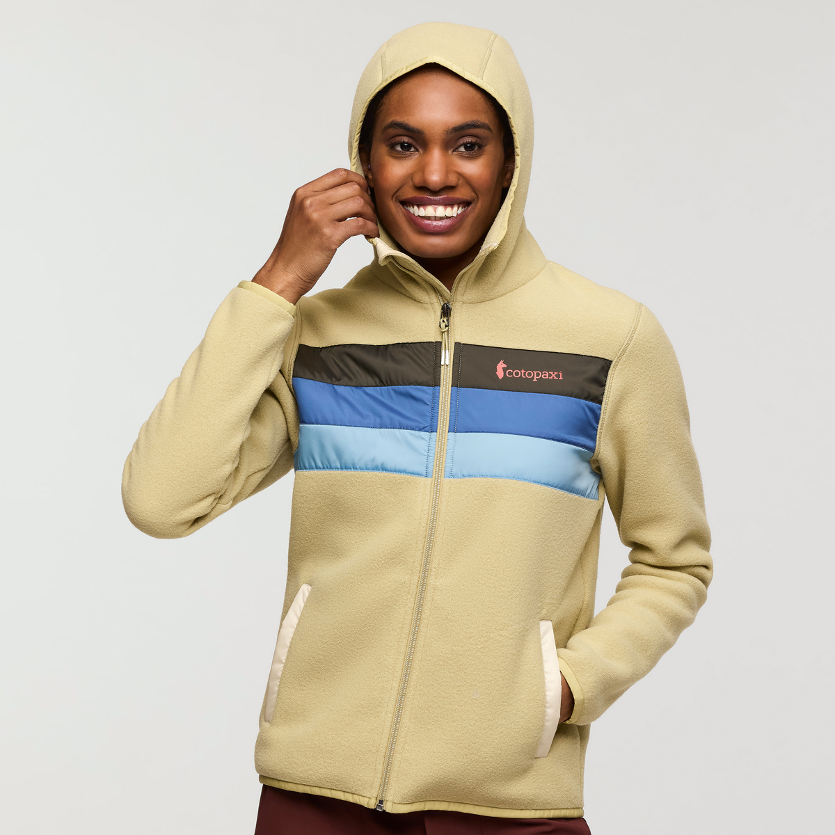 Teca Fleece Hooded Full-Zip Jacket Women's | Cozy Outdoor Layer
