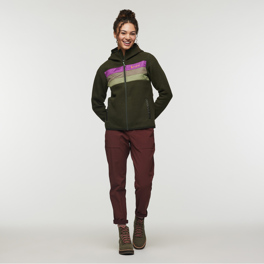 Teca Fleece Hooded Full-Zip Jacket Women's | Cozy Outdoor Layer
