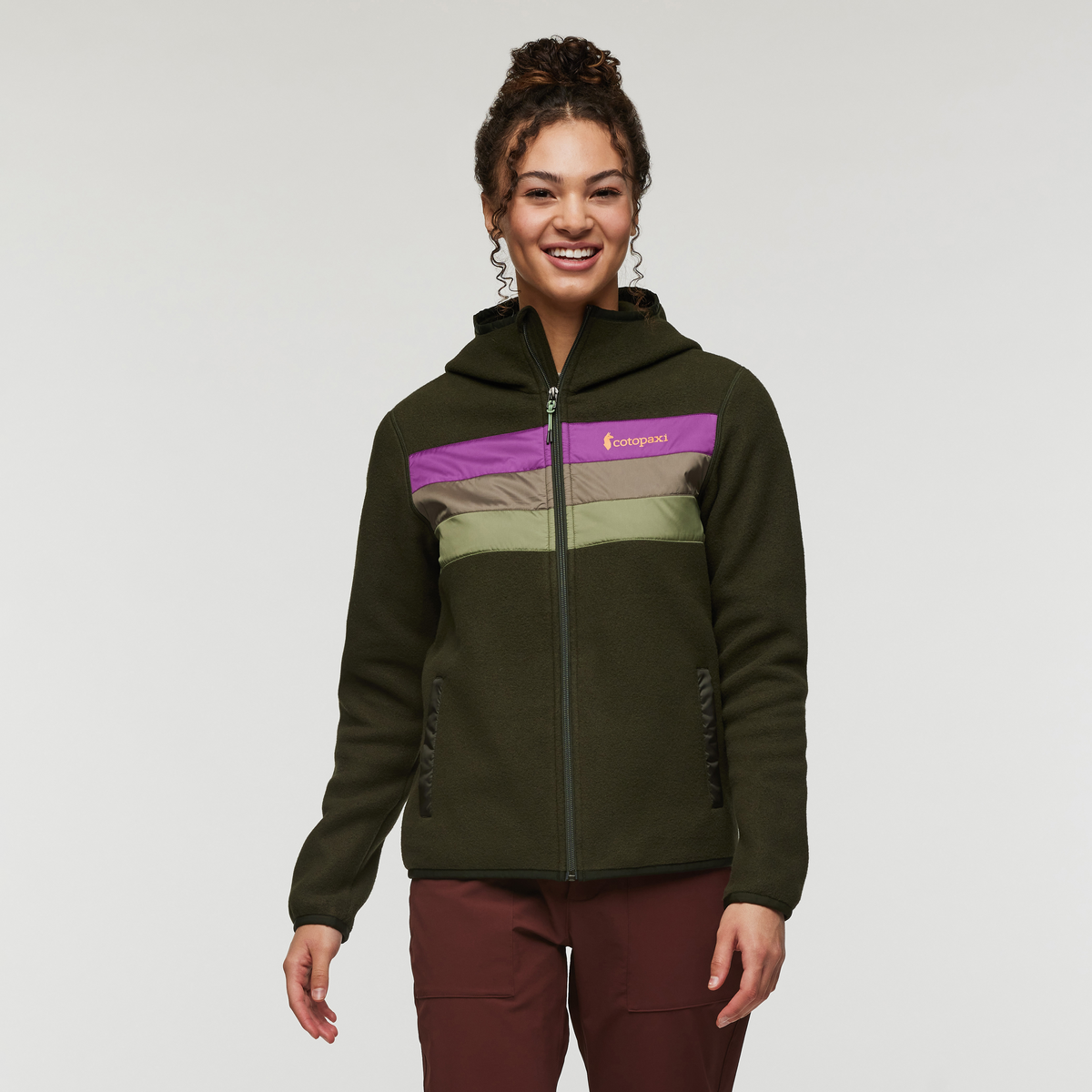 Teca Fleece Hooded Full-Zip Jacket Women's | Cozy Outdoor Layer