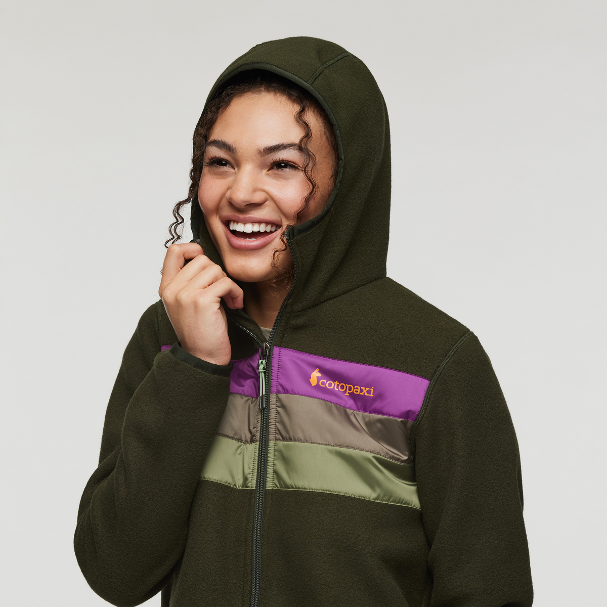 Teca Fleece Hooded Full-Zip Jacket Women's | Cozy Outdoor Layer