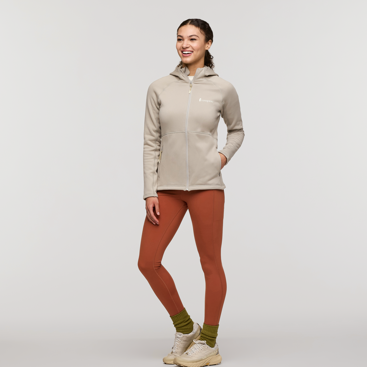 Tempa Fleece Hooded Jacket Women's | Cozy Outdoor Layer