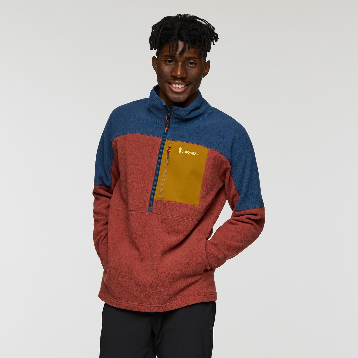 Abrazo Fleece Half-Zip Jacket Men's | Cozy Outdoor Layer