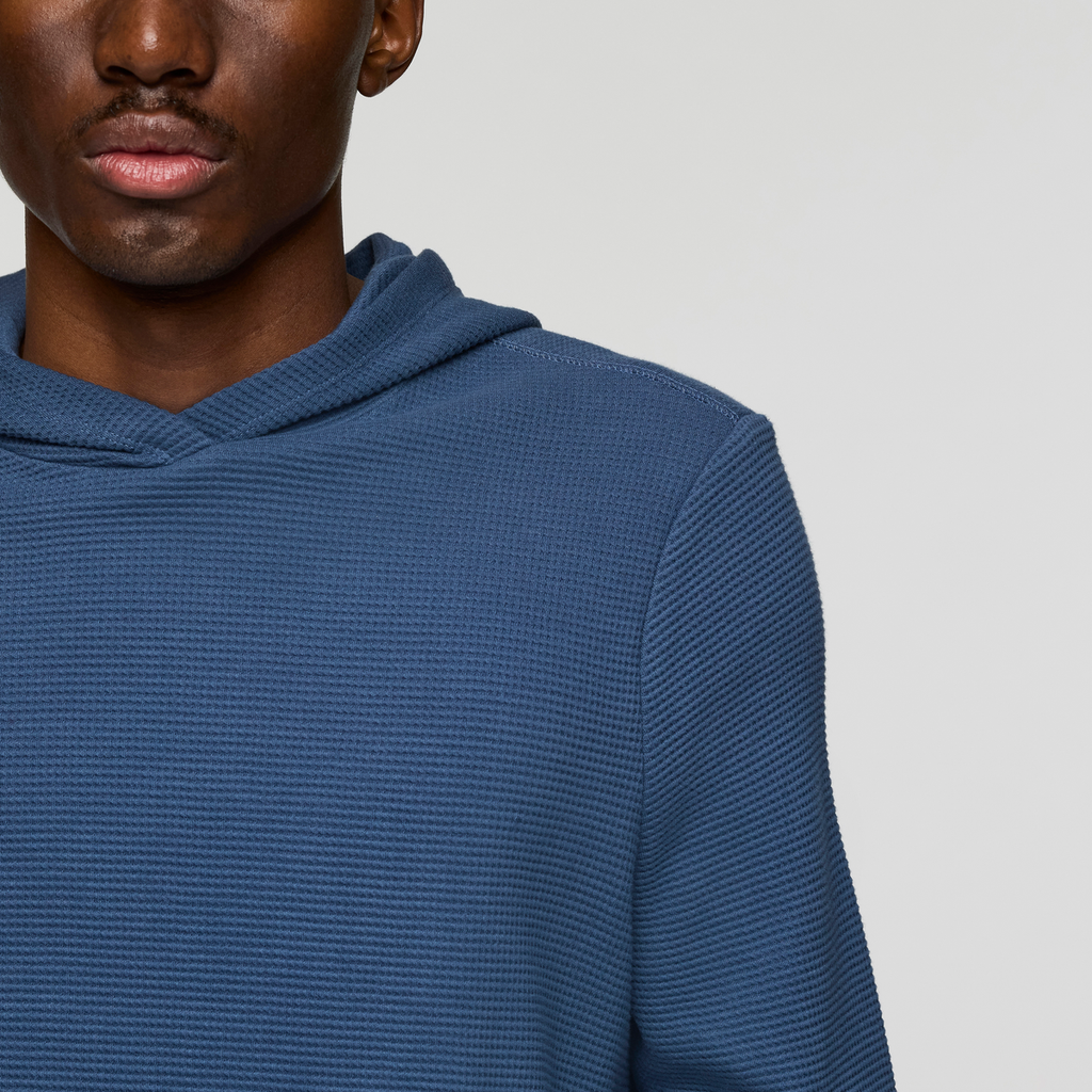 Atajo Long-Sleeve Waffle Hoodie Men's | Comfortable Everyday Layer