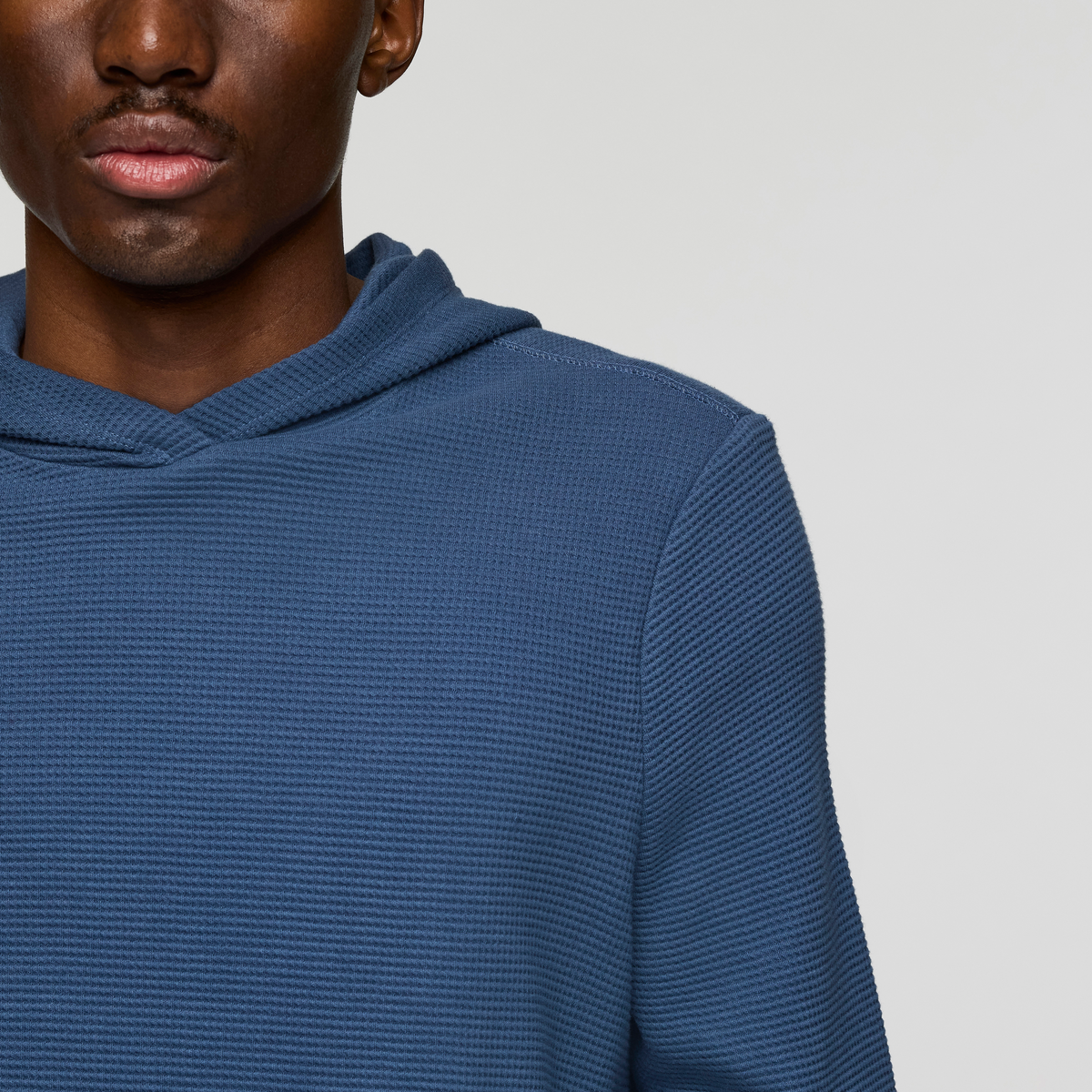 Atajo Long-Sleeve Waffle Hoodie Men's | Comfortable Everyday Layer