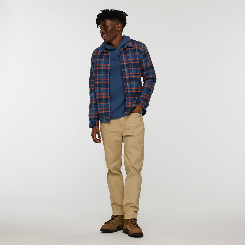 Atajo Long-Sleeve Waffle Hoodie Men's | Comfortable Everyday Layer