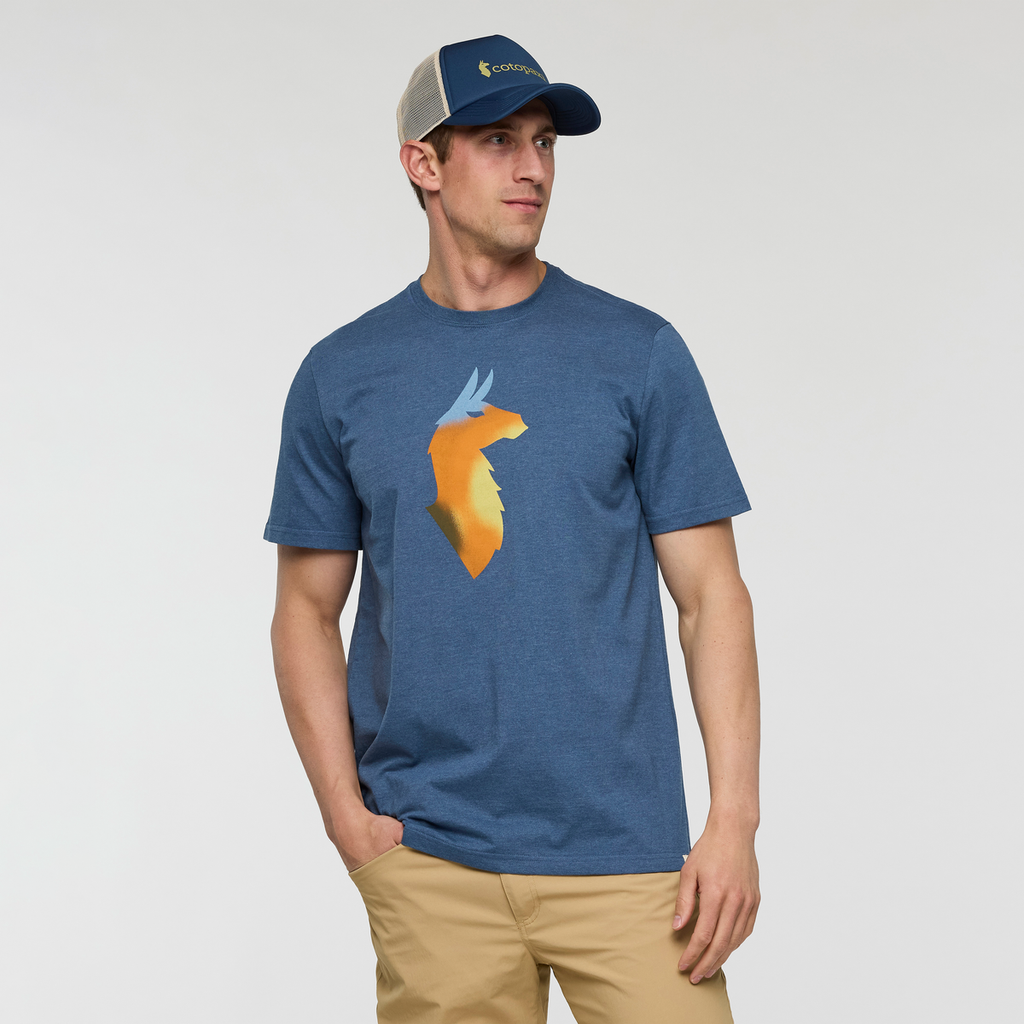Bitmap Llama T-Shirt Men's | Comfortable Outdoor Top