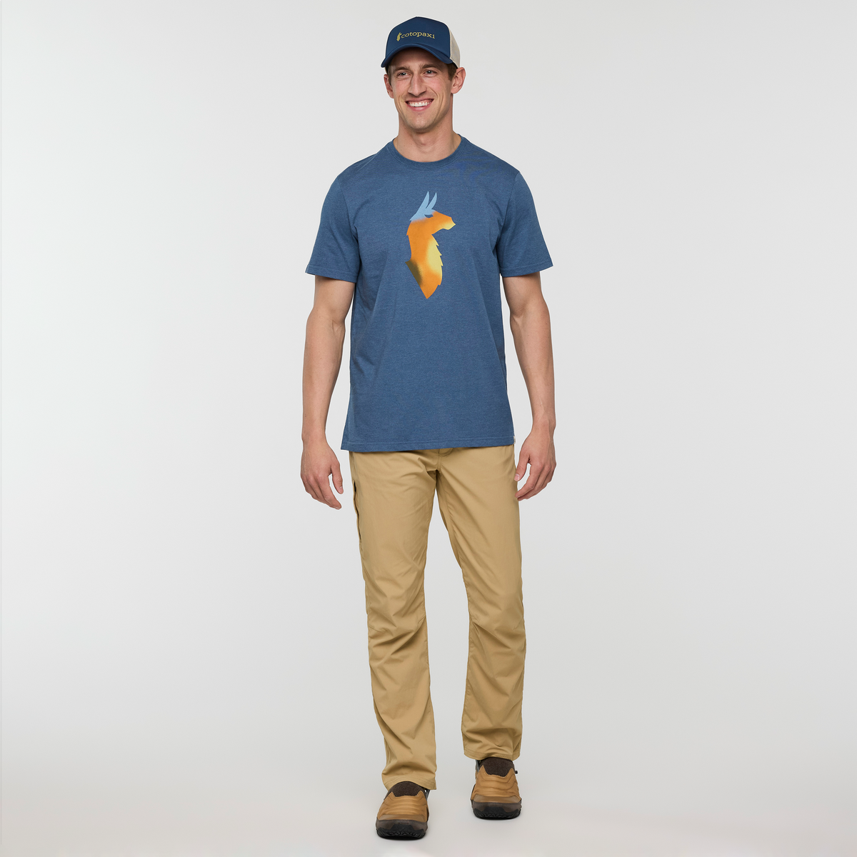Bitmap Llama T-Shirt Men's | Comfortable Outdoor Top