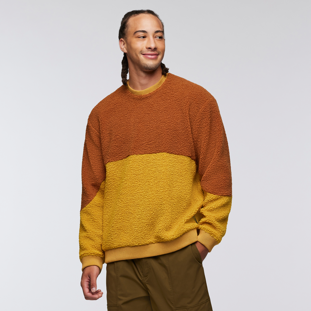 High Pile Fleece Crew Men's | Cozy Outdoor Layer