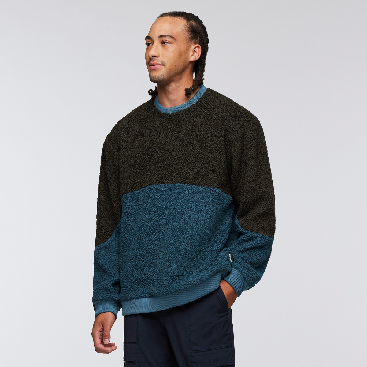 High Pile Fleece Crew Men's | Cozy Outdoor Layer