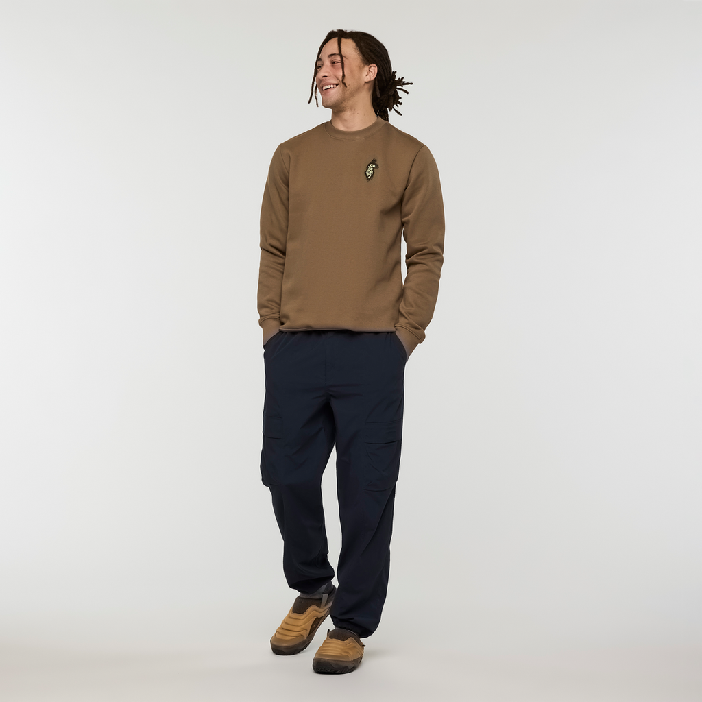 Lava Llama Crew Sweatshirt Men's | Comfortable Everyday Layer