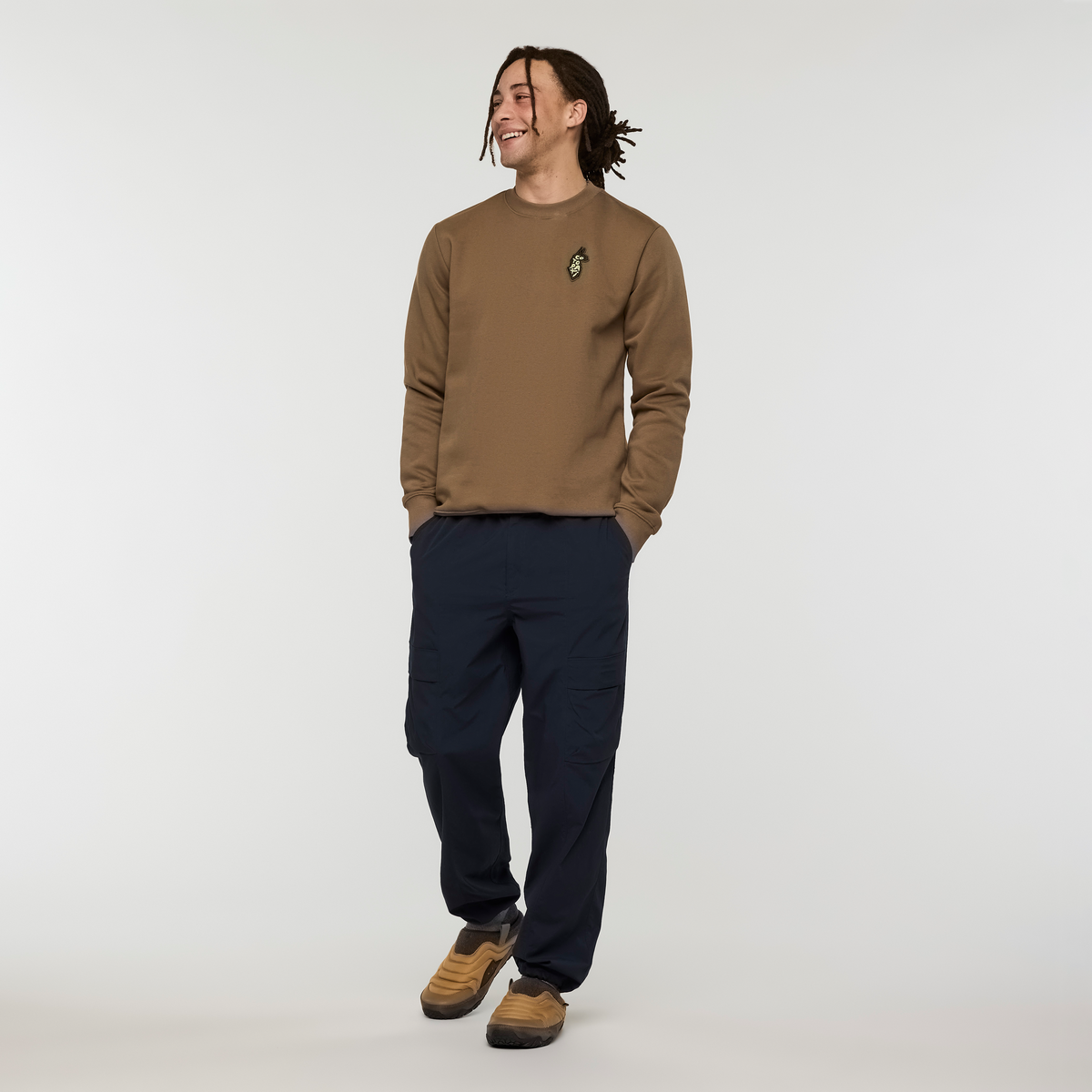 Lava Llama Crew Sweatshirt Men's | Comfortable Everyday Layer