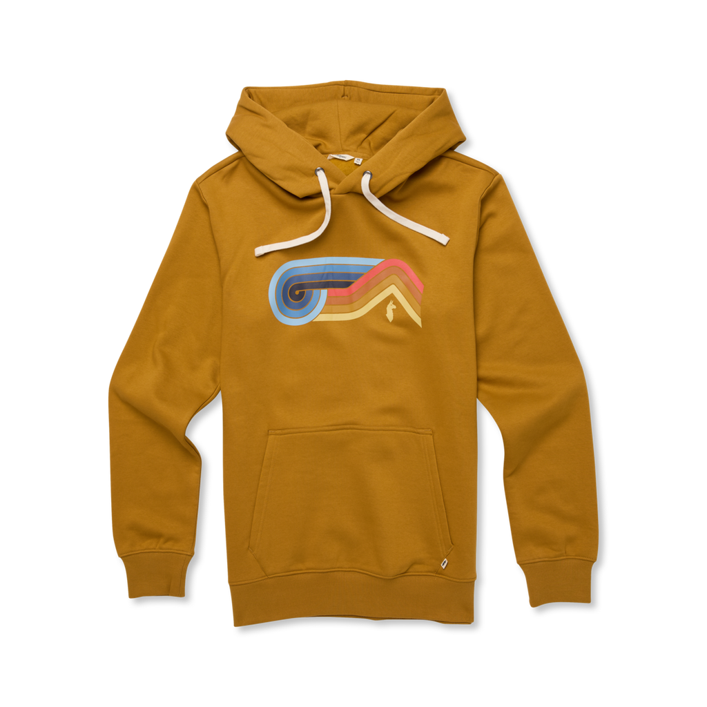 Melting Sunset Pullover Hoodie Men's | Cozy Outdoor Layer