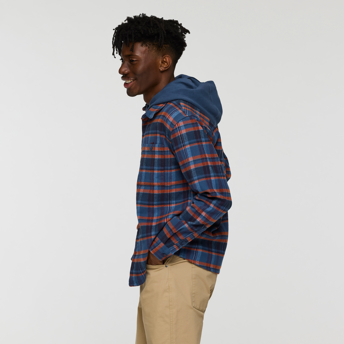 Mero Organic Flannel Shirt Men's | Comfortable Outdoor Top