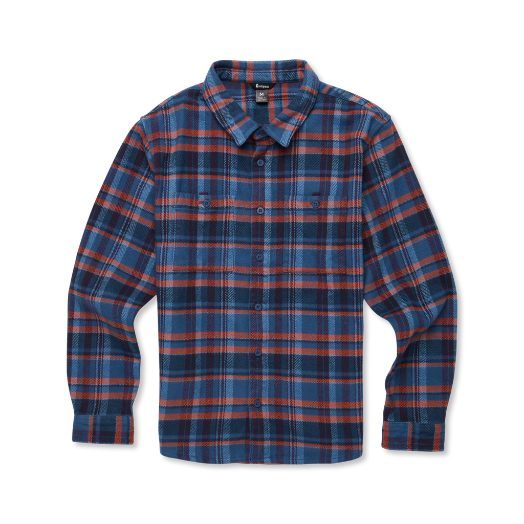 Mero Organic Flannel Shirt Men's | Comfortable Outdoor Top