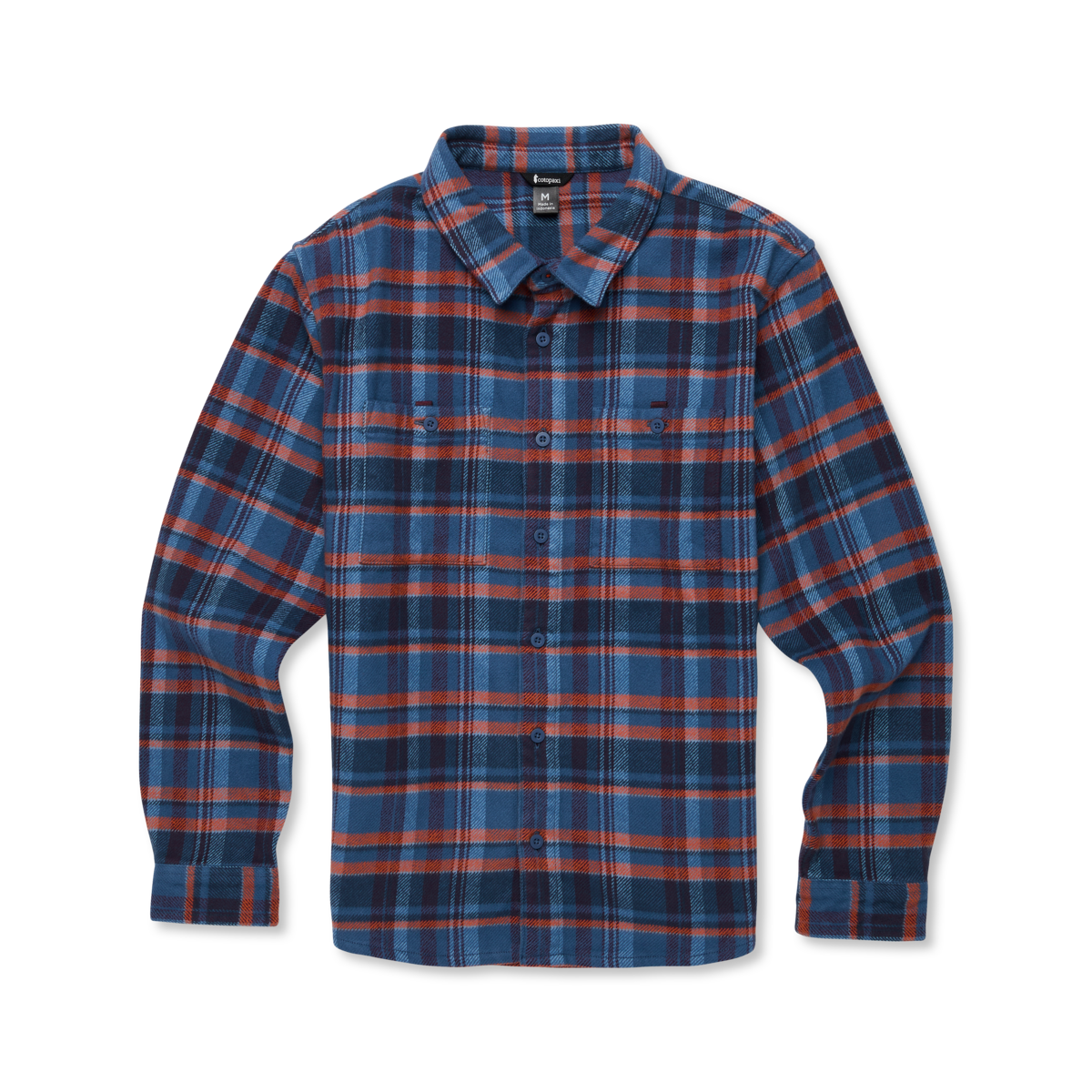 Mero Organic Flannel Shirt Men's | Comfortable Outdoor Top