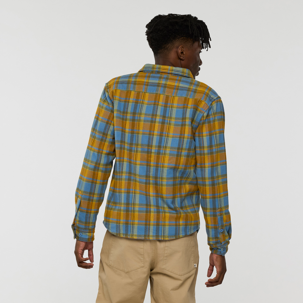 Mero Organic Flannel Shirt Men's | Comfortable Outdoor Top