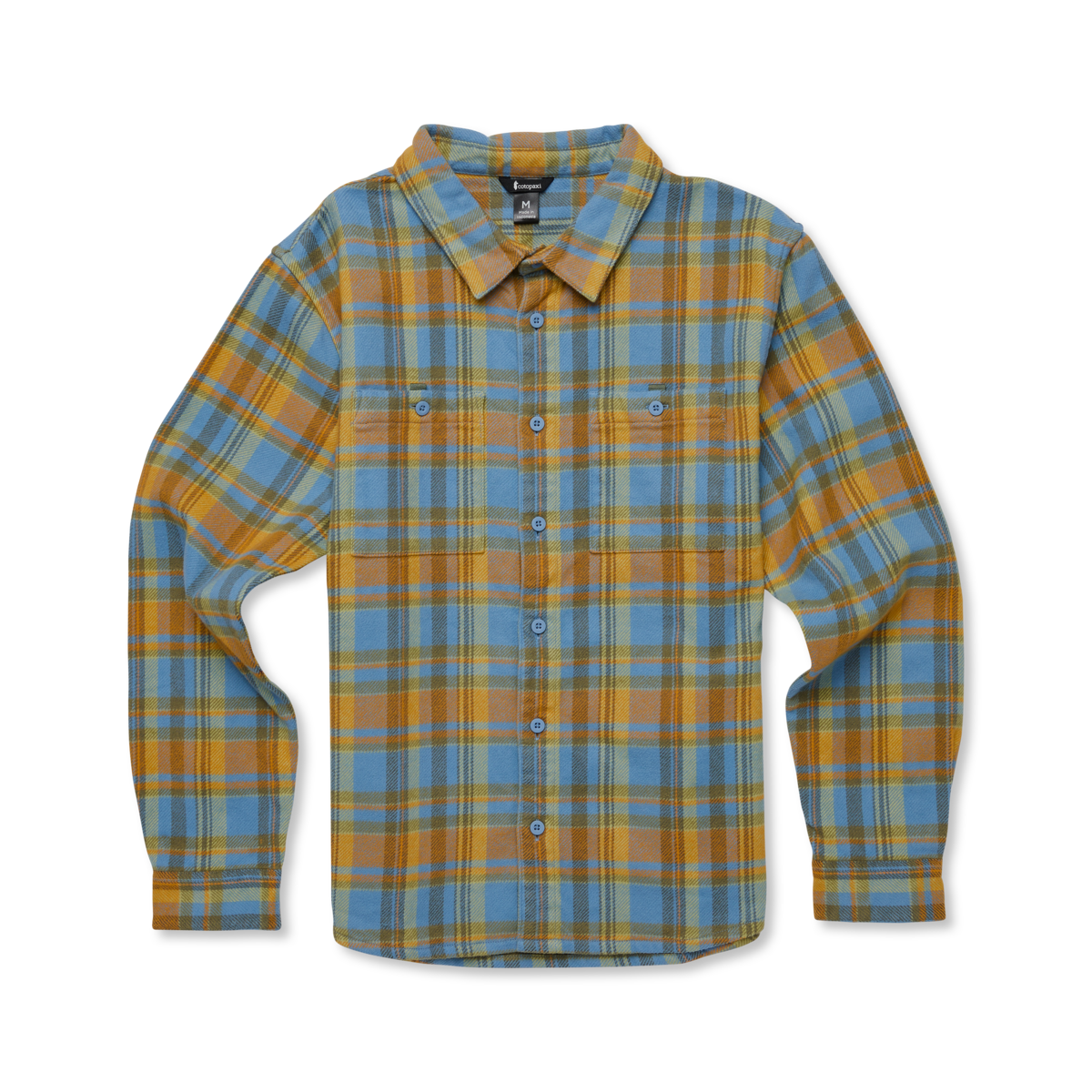 Mero Organic Flannel Shirt Men's | Comfortable Outdoor Top