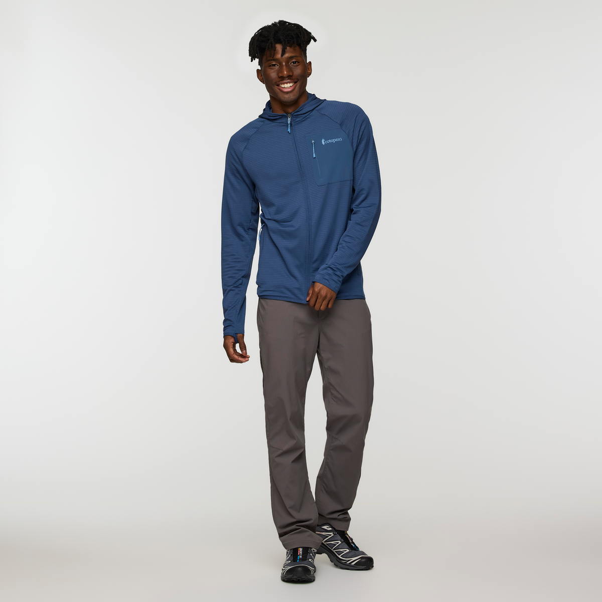 Otero Fleece Full-Zip Hooded Jacket Men's | Cozy Outdoor Layer