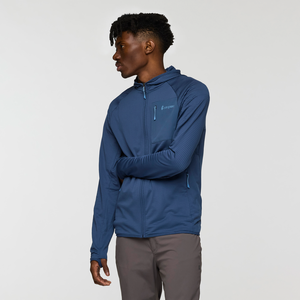 Otero Fleece Full-Zip Hooded Jacket Men's | Cozy Outdoor Layer