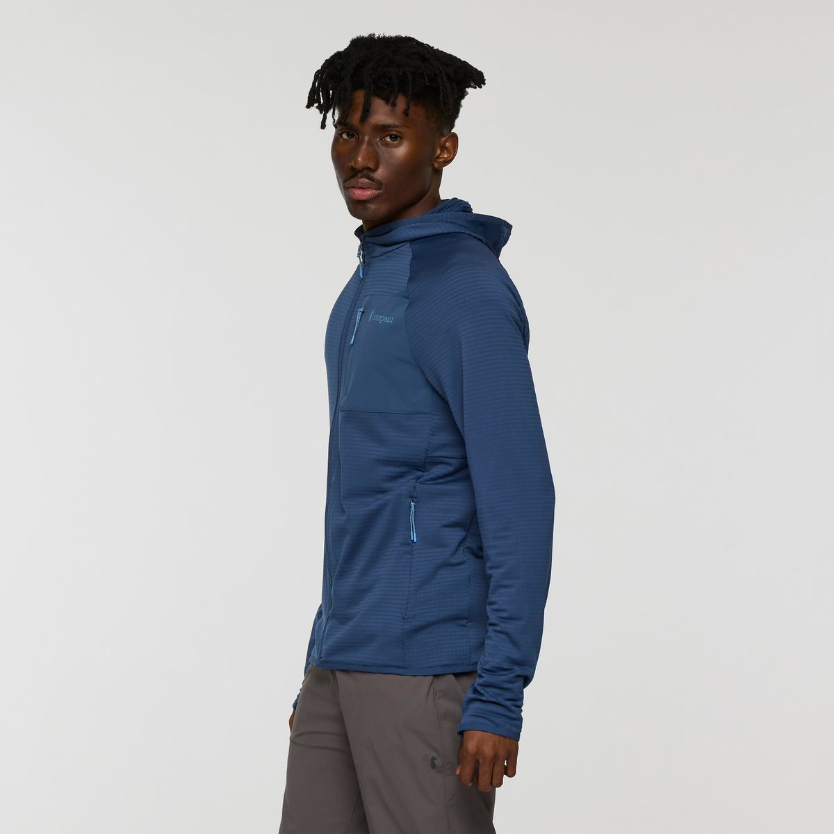 Otero Fleece Full-Zip Hooded Jacket Men's | Cozy Outdoor Layer