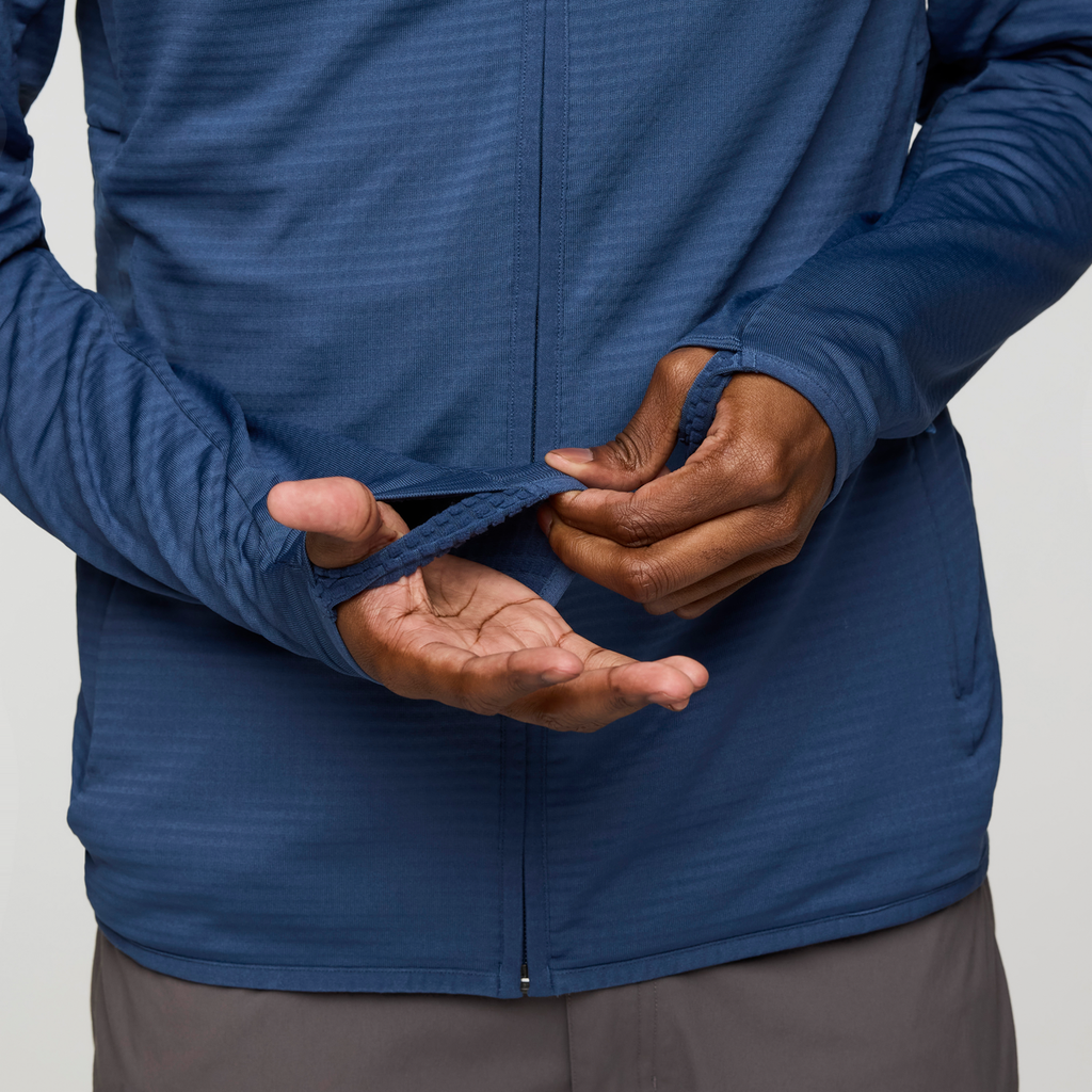 Otero Fleece Full-Zip Hooded Jacket Men's | Cozy Outdoor Layer
