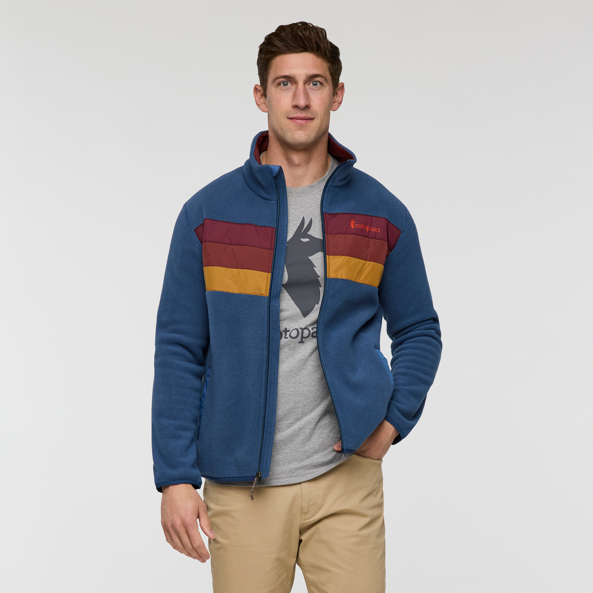 Teca Fleece Full-Zip Jacket Men's | Cozy Outdoor Layer