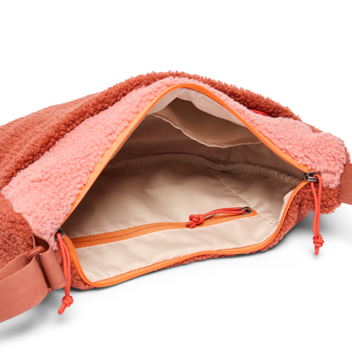 High Pile Fleece 6L Crescent Bag | Cozy Outdoor Layer