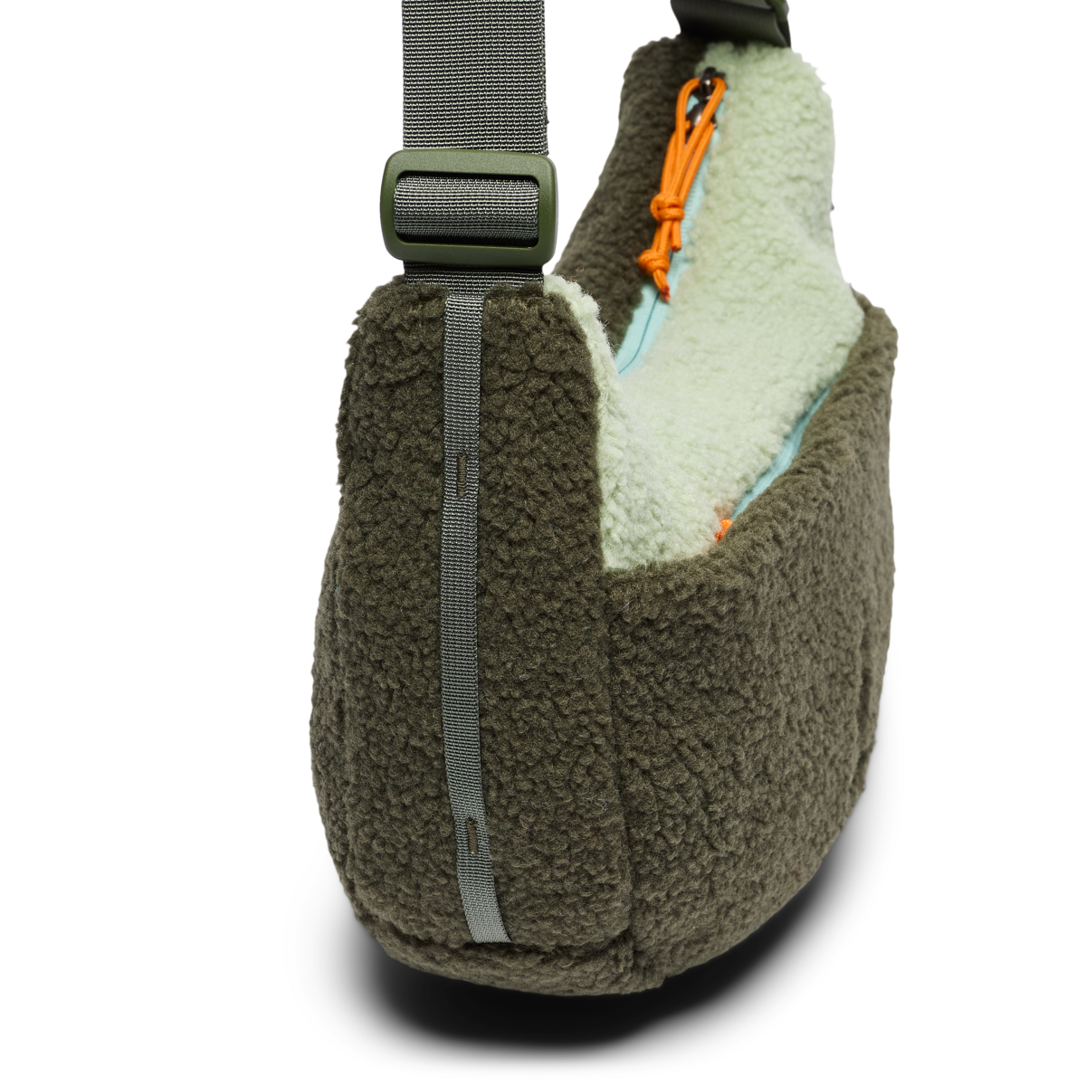 High Pile Fleece 6L Crescent Bag | Cozy Outdoor Layer