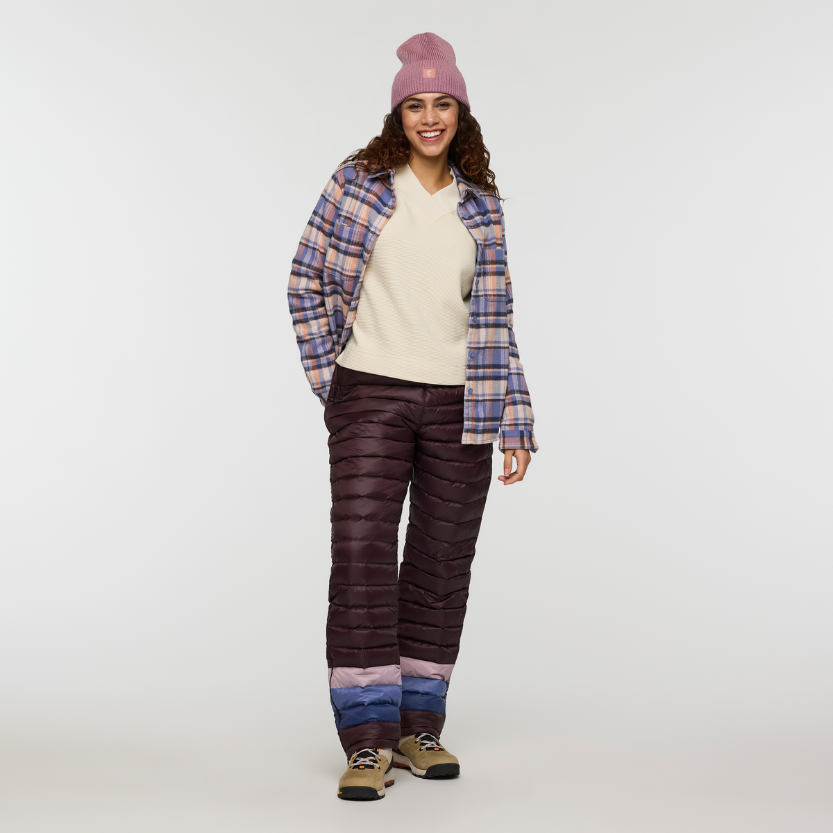 Atajo Long-Sleeve Waffle V-Neck Women's | Adventure-Ready Comfort