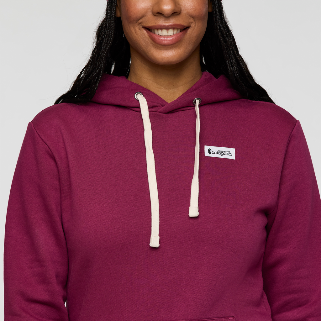Llama Patch Pullover Hoodie Women's | Cozy Outdoor Layer